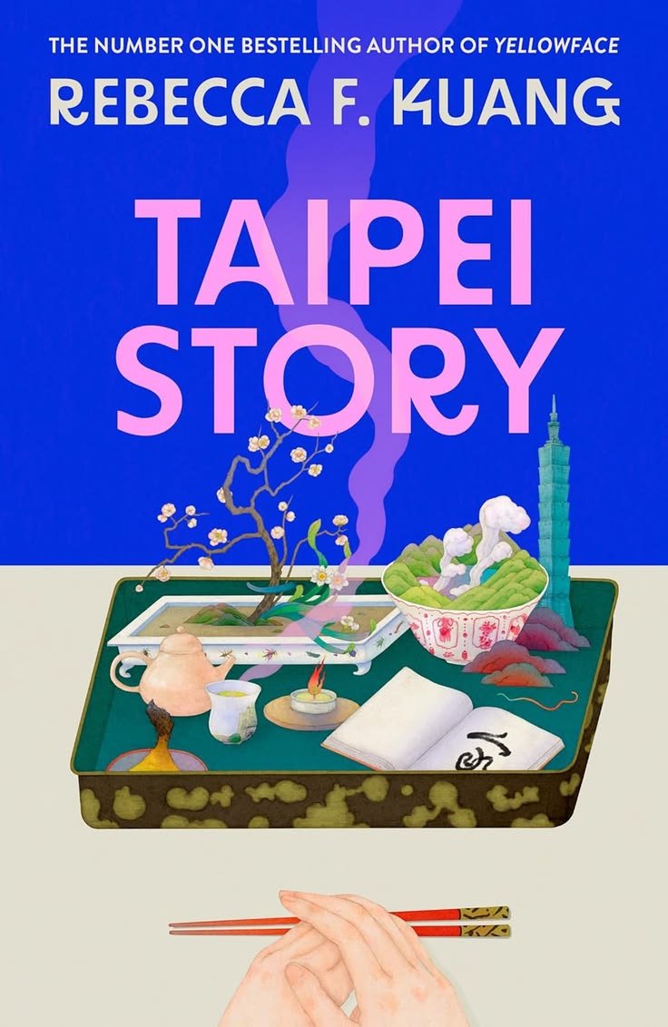 lunar_swoon's tweet photo. My next read is Taipei Story by R.F Kuang! This is only my second time reading a Kuang novel but I'm super exited for it 💙 https://t.co/YROUJjSjkL