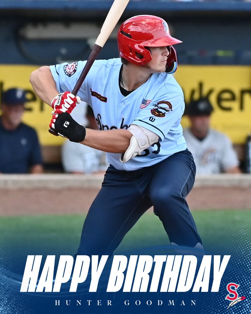 spokaneindians's tweet photo. #HBD to 2022 Spokane Indians slugger Hunter Goodman! 🥳 #GoSpo https://t.co/KN5JwBykTU