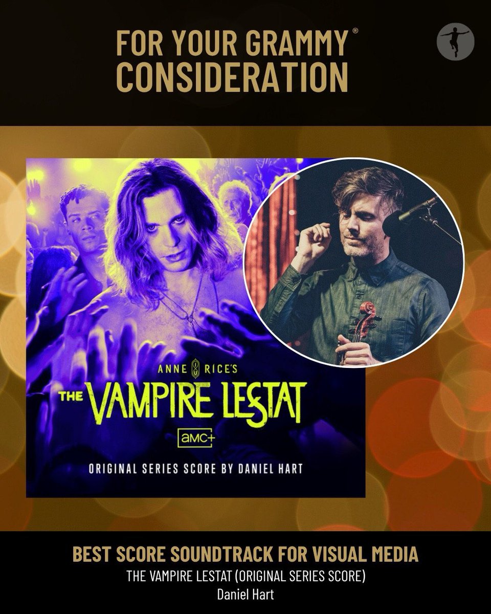 iwtvsource's tweet photo. The submissions now include: 

— Best Score Soundtrack for Visual Media: The Vampire Lestat (Original Series Soundtrack)

— Best Compilation Soundtrack for Visual Media: The Vampire Lestat – The Failures

— Best Instrumental Composition: “Blood Marriage”

— Best Song Written for Visual Media: “The Loneliness”

— Best Arrangement, Instruments and Vocals: “Black Licorice”.

#grammys #fyc #iwtv #thevampirelestat #interviewwiththevampire