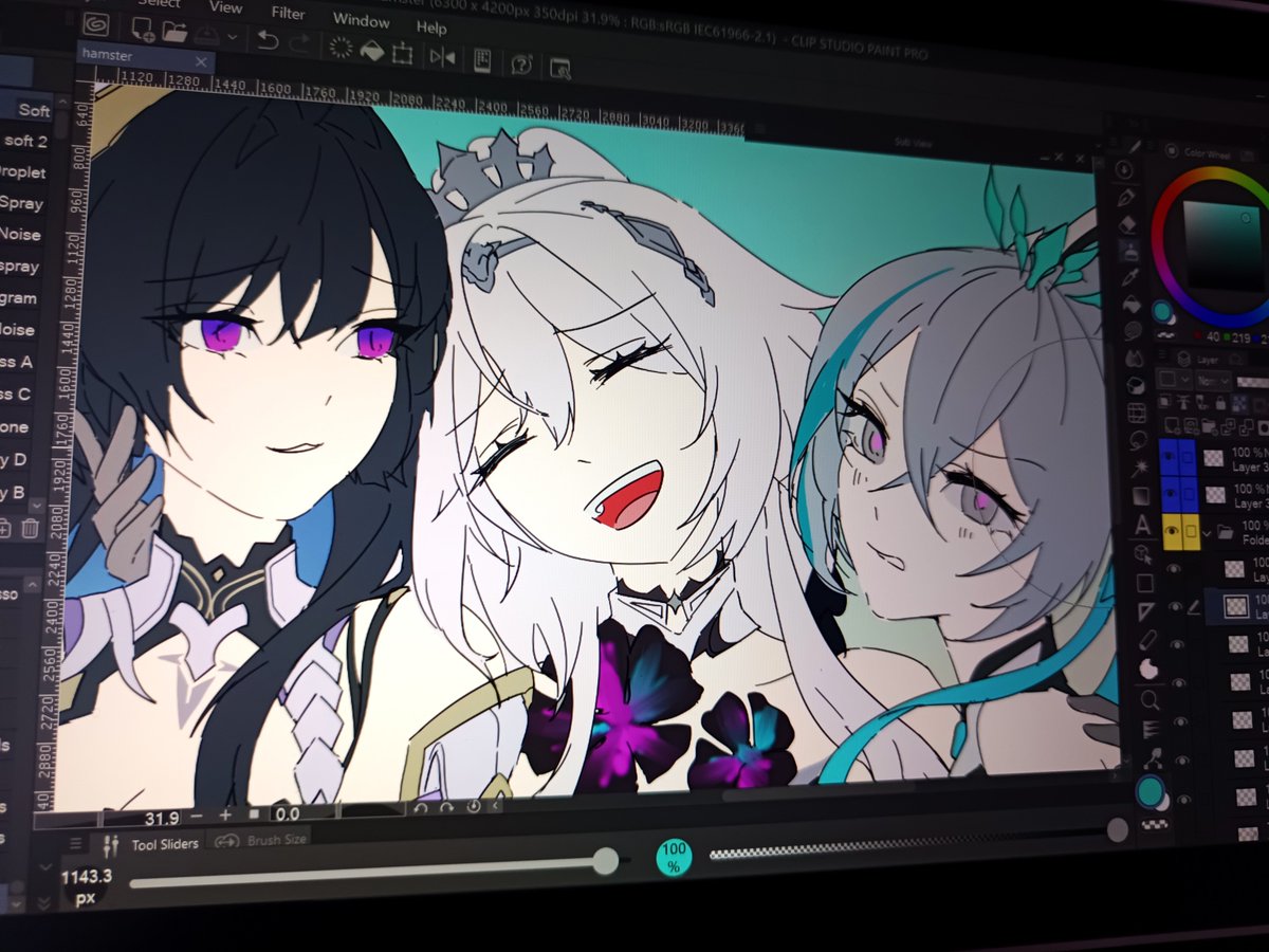 red_blush_x's tweet photo. Comm wip 

#vgencomm #honkaiımpact3rd https://t.co/0N5r9nhYFj