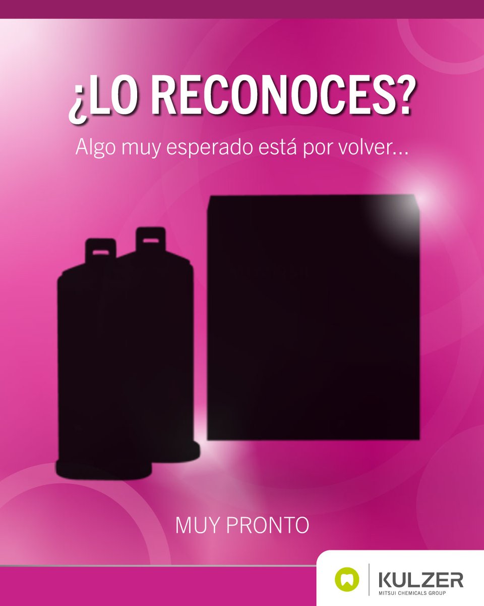 kulzermexico's tweet photo. 👀 Algo que muchos han estado esperando está a punto de regresar

Transparencia. Precisión. Resultados confiables.
Y muy pronto volverá a estar disponible.
¿Ya adivinaste qué es? 🔍

#Próximamente #SomosKulzer 💚 #Kulzer 🦷💚 https://t.co/0jgR9DdPbE