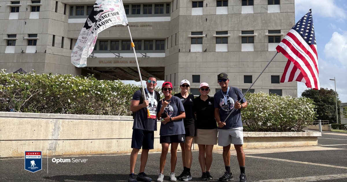 wwp's tweet photo. The power of community was on full display in Puerto Rico!

More than 100 participants took part in the first virtual Carry Forward 5K in San Juan, raising over $2,000 to support warriors and their families. Learn more about our virtual Carry Forward 5K option: https://t.co/Vjfn8e1oaS