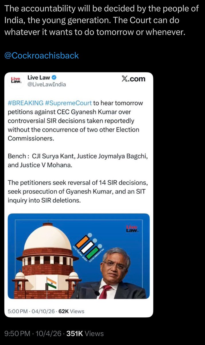 hindus47's tweet photo. 🚨 Criminal Charges will be Filed against CJP spokesperson Saurav Das 

Tweet On Which Saurav Das is Getting Fu**kd ……….. nd Criminal Charges will Be filed . https://t.co/QuFWWMDwBn