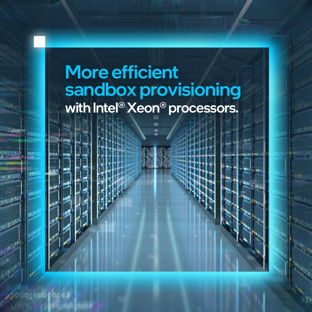 IntelBusiness's tweet photo. How do you ensure your AI agents stay responsive at scale? 

It starts with efficient sandbox provisioning. Intel Xeon processors are designed to handle high-concurrency workloads, keeping latency low so your agentic AI systems can perform. 

Learn more at https://t.co/6csqiZbfCF https://t.co/0S3HMVRnNU