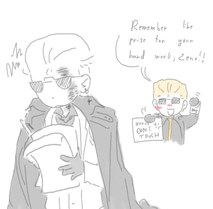 _Wesker_Kisser_'s tweet photo. Zeno forced to work by EVIL Wesker instead of smoking and playing games on his iPad https://t.co/9Xa0NoSd0R