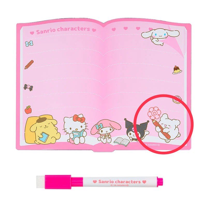 hanamaru_goods_'s tweet photo. 💮 サンリオオンラインショップ 👻
꒰ 【景品】マグネットホワイトボードセット ꒱

景品アイテム
マグネットホワイトボード
横16×縦12（奥行き0.1）cm
ペン（インク黒、イレイザー付き）
太さ1.3×長さ11.5cm
💰1500スマイルで交換出来るよ！

※ギフト包装不可、キャンセル不可
※購入点数2点まで

詳細はこちら▷ https://t.co/DoIo7AnEpj

#はなまるおばけ #サンリオ