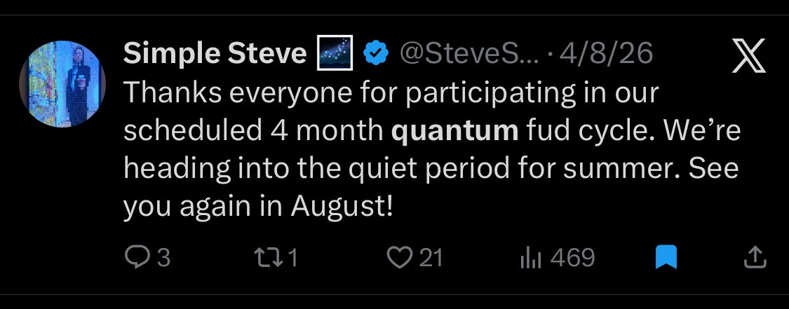 SteveSimple's tweet photo. A tad behind schedule but the cycle is intact. Expect it to ramp up this month 

Screen shot from April: https://t.co/3B4CRA190o