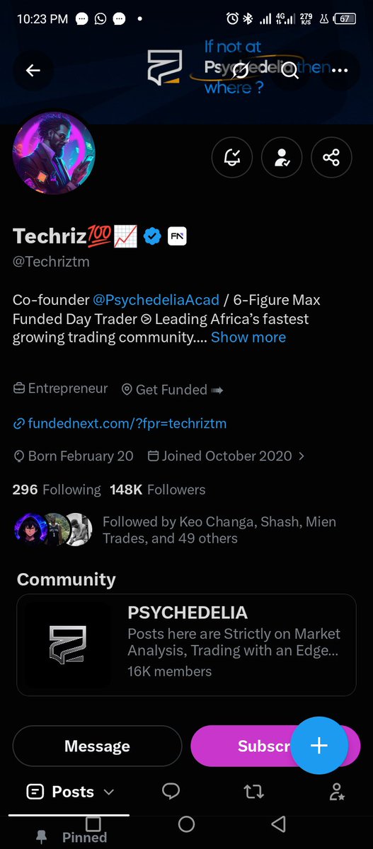 School_Boy24's tweet photo. @Techriztm @PsychedeliaAcad @Kelvintalent_ @FundedNext Following all accounts 
Liked and reposted ✅ 
So God help me 🙏 https://t.co/hqqDBWHv3S