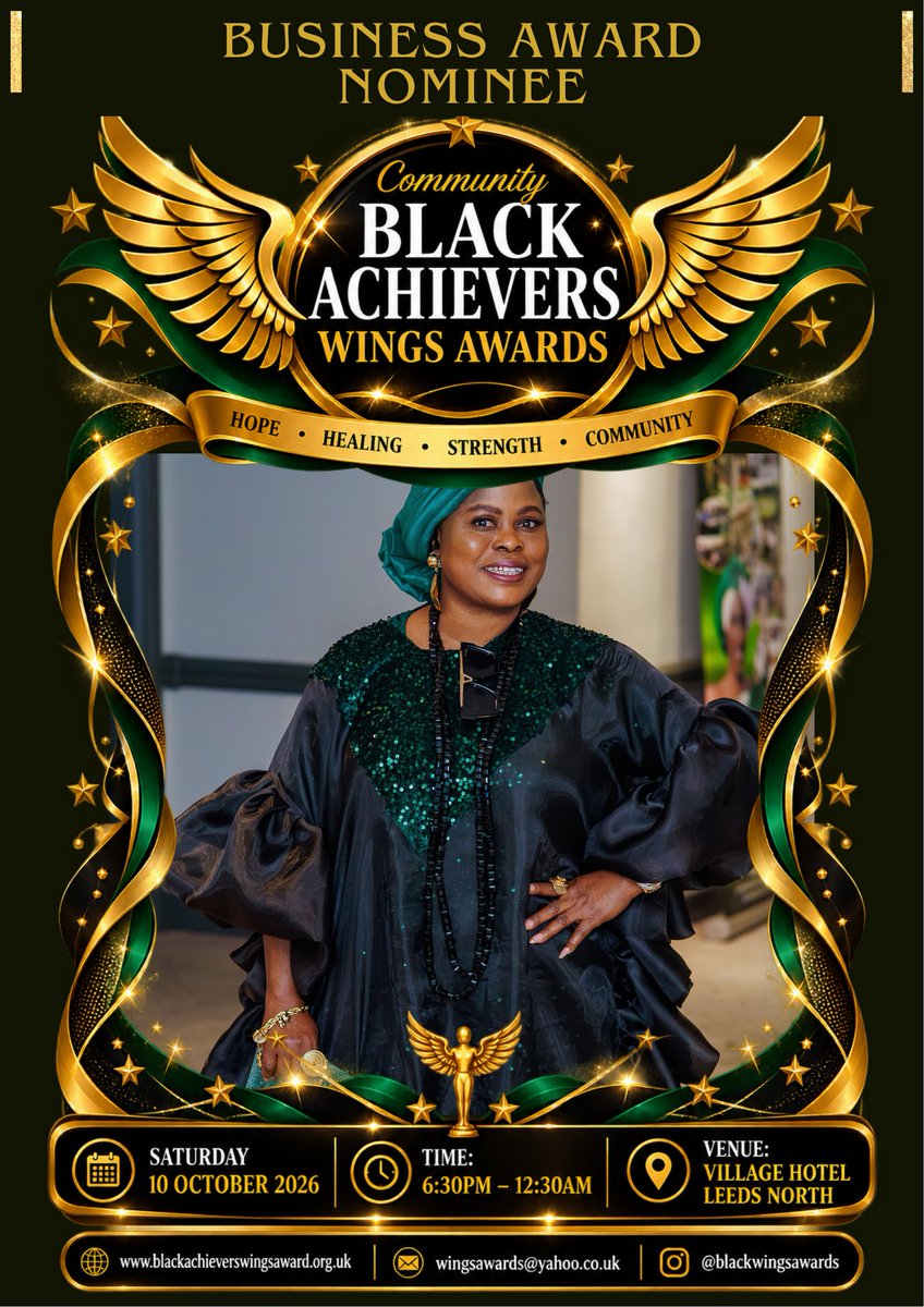 WingsAwards's tweet photo. Celebrating the recipients 🎉#CommunityBlackAchieversWingsAward2026 #Workshop #ThingsToDoInLeeds #CelebratingSuccess #AimingHigh #YoungPeople #FamilyEvent #AwardCeremony #CBAWA2026 #FundraisingEvent #LeedsEvent #CommunityEngagement #CommunityBlackAchieversWingsAward https://t.co/rMMEqbqY7e
