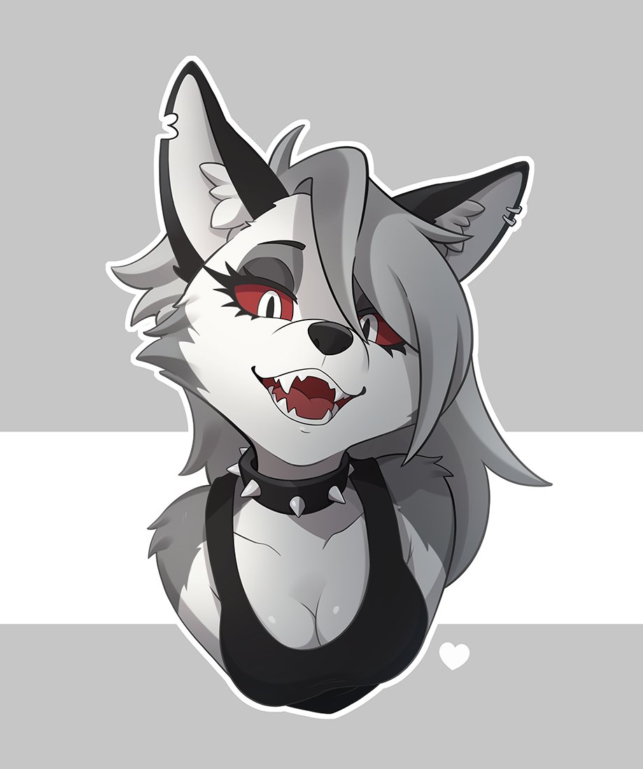 Your_Trulya's tweet photo. ⬜️⬛️🟥
#loona #furry #art https://t.co/AJnpbKxlKB