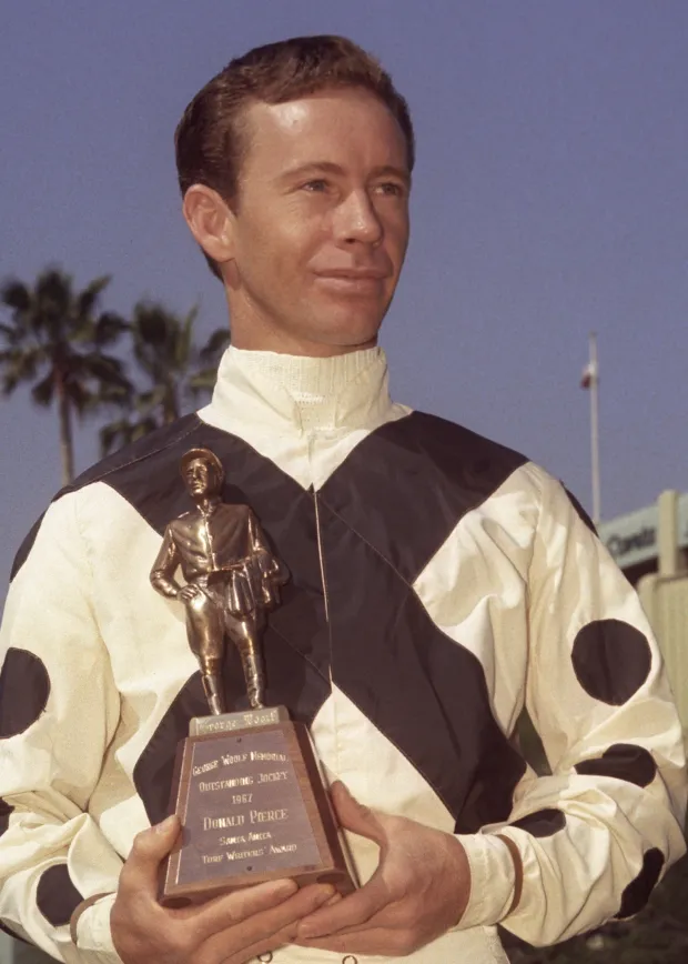 InMemoriamX's tweet photo. RIP Don Pierce, Thoroughbred Horse Racing Jockey
3,546 Career Wins
4x Santa Anita Handicap, 2x Santa Anita Derby, 5x Los Angeles Handicap, 5x Hollywood Oaks
George Woolf Memorial Jockey Award (1967)
U.S. Racing/Washington Racing Hall of Fame
#InMemoriam #RIP https://t.co/jfls82AEEB