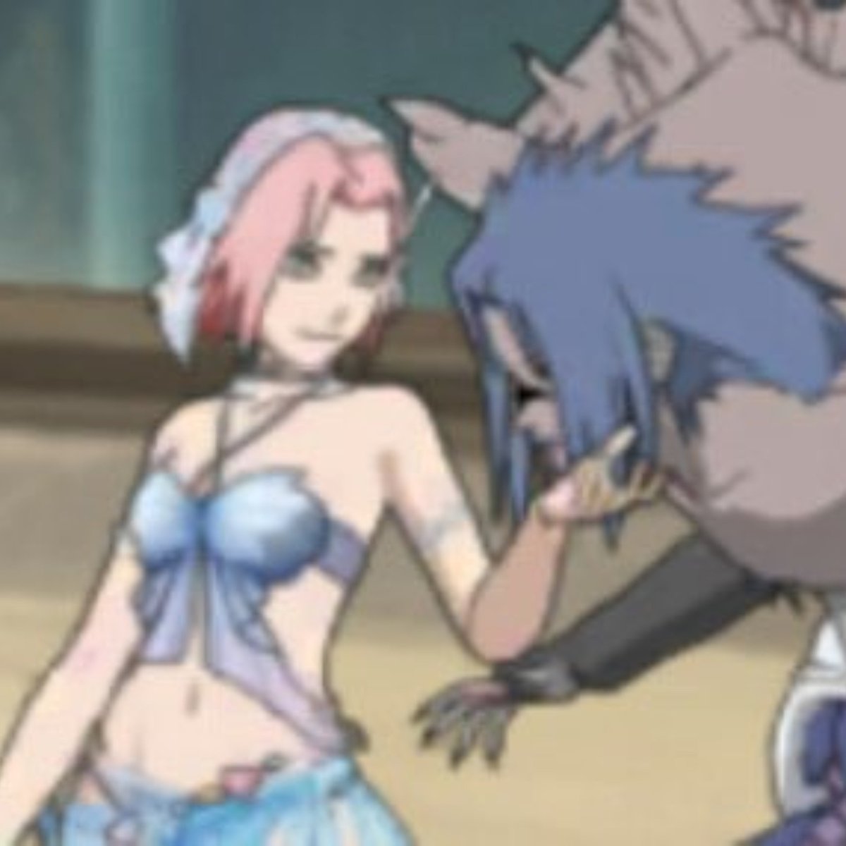sasusakuholic's tweet photo. The girlfriend of the scariest guy you'll ever meet https://t.co/ruvIrQp43W