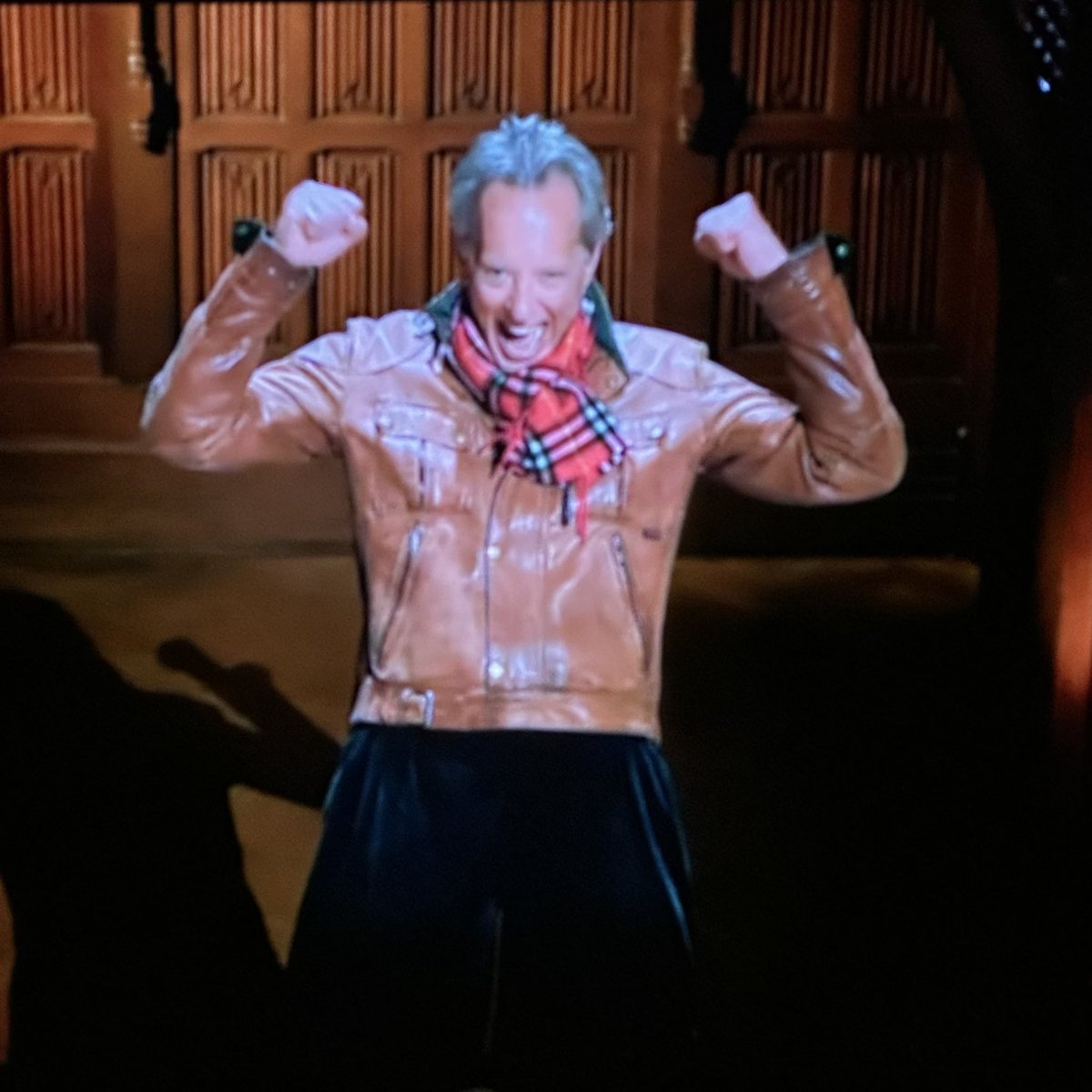therealjonlarge's tweet photo. My god #CelebrityTraitors turned up the meme machine tonight. #RichardEGrant #RossKemp #HannahFry #JamesBlunt https://t.co/YUHVK3utTN