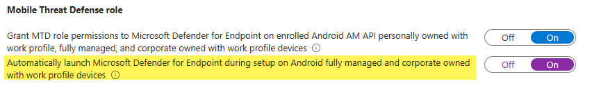 rnabmitra's tweet photo. Simplified onboarding for #MDE on #Android fully managed and corporate owned with work profile devices on #MSIntune managed devices

Automatically launch Microsoft Defender for Endpoint during setup

https://t.co/Sed0nFOJ6o https://t.co/lzlkebZuCm