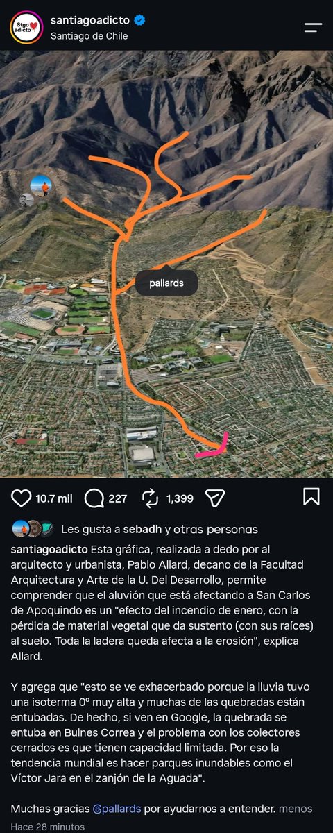 otonista's tweet photo. ¿Se acuerdan del incendio del verano en San Carlos de Apoquindo? 

Pues bien... https://t.co/9Gb5F9akxU