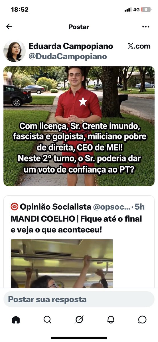 OFilhoDeDeus23's tweet photo. @BolsonaroSP @jairbolsonaro Olha que a PAQUITA DE VCS pensa sobre vcs SEUS OTARIOS ! https://t.co/lqTszRxm6a