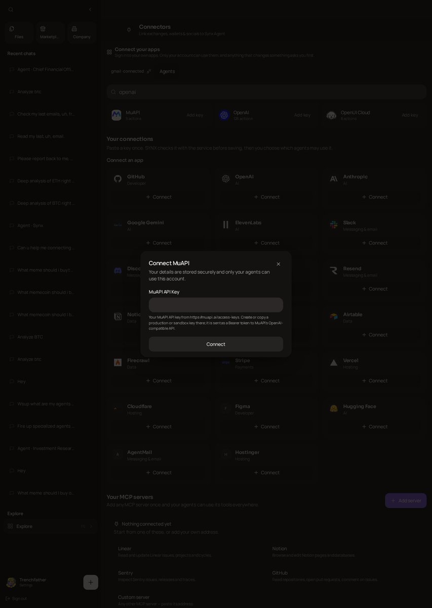 syndicateninja's tweet photo. You can now connect you SYNX Agents to over 1680+ applications. https://t.co/F4lFRVREgc