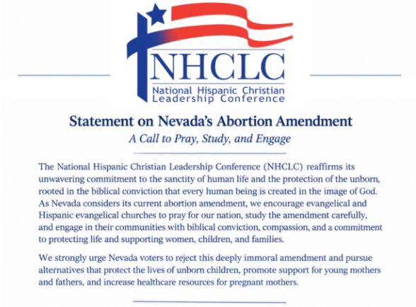VictorJoecks's tweet photo. Catholic, Mormon and Christian groups are speaking out against Question 6, which put full-term abortion in the Nevada Constitution. 

It would also prevent parental notification. https://t.co/bLuP79UpBQ