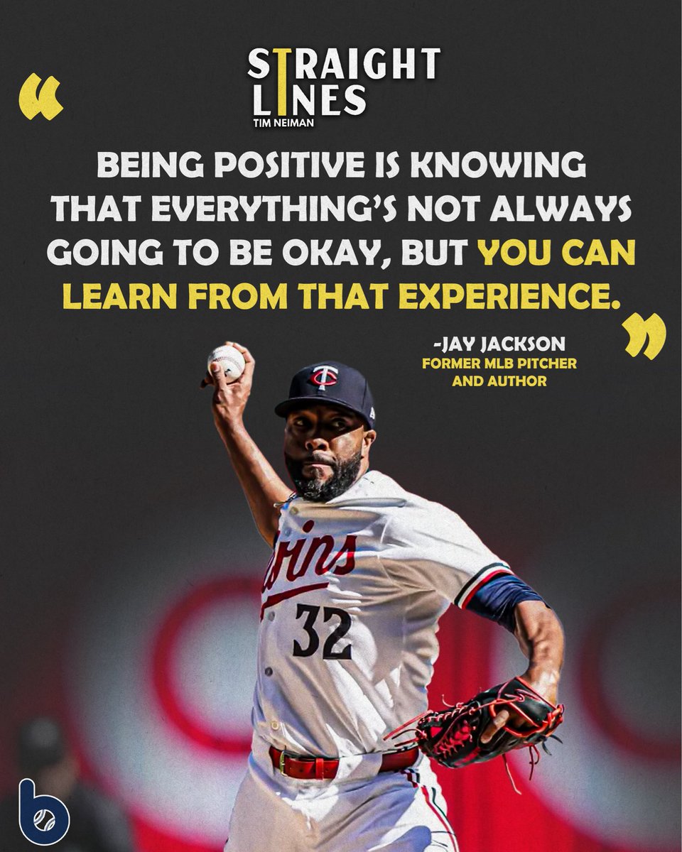 TimNeiman's tweet photo. @Jaxland58 - Jay Jackson joins Straight Lines in a very inspirational episode. Jay pitched for six major league clubs (San Diego, Milwaukee, San Francisco, Atlanta, Toronto, and Minnesota) and spent time in Japan across a seventeen-year professional career
#straightlinespodcast https://t.co/Tue3uohiIV