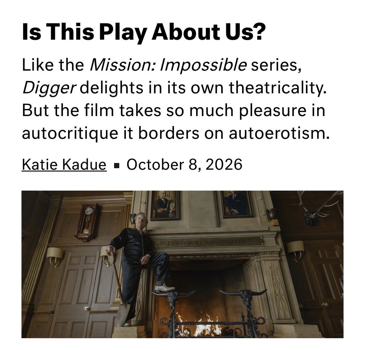 kukukadoo's tweet photo. for @DissentMag i wrote what appears to be a review of mission: impossible (1996) but is actually (spoiler!) a review of digger (2026) https://t.co/HHjgCBYF3z