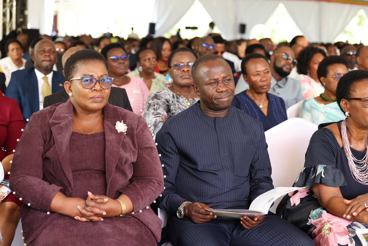 JanetMuseveni's tweet photo. Father, we thank You that You have been a comfort to our people during the difficult seasons that we have gone through this year. In particular, we appreciate the comfort and consolation that You gave to the people of Tooro and Uganda, as we grieved the loss of the young King Oyo. We thank You for the blessing of his life and for the way he graciously carried the legacy of the kingdom from childhood.

Finally, Lord on my own behalf and on behalf of my family, I give You all the praise and glory for saving my life and giving me this opportunity to stand in the congregation of Your people and testify of Your goodness, mercies and healing power.