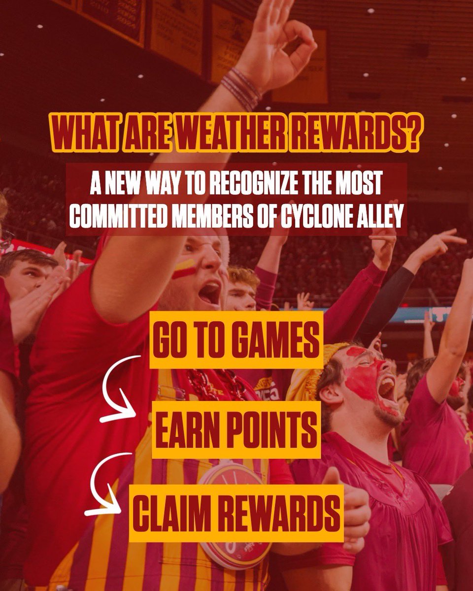CycloneAlley's tweet photo. 🌪️Big Announcement🌪️

Introducing Weather Rewards! https://t.co/JFe4iHxOpP