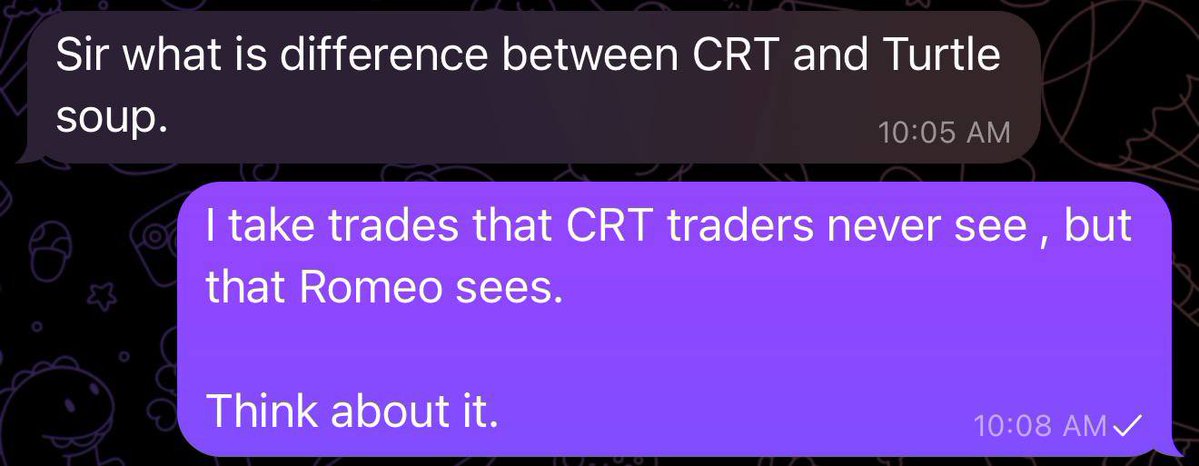 marvistradesfx's tweet photo. Always try to enlarge your vision especially on the HTF to see and identify the DOL and the Orderflow 

Don't just randomly trade CRTs without context 

You're gonna get wrecked my friend.

CC: @drturtlesouptpt https://t.co/SHGk4wzd5h
