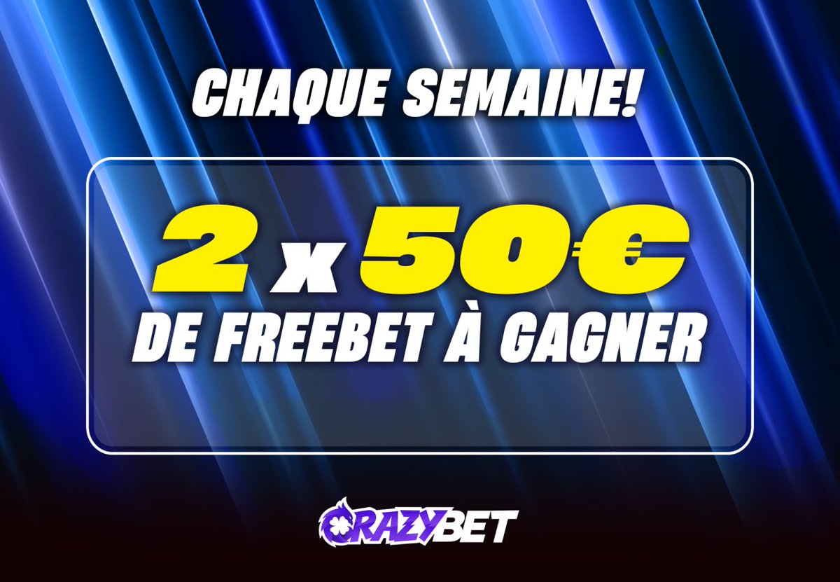 Papa_rieur's tweet photo. 2 X 50€ de freebets à gagner !!
2 gagnants, 50€ par tête
Pour participer RT et follow
Si non inscrit: 
https://t.co/LeY2a2jznU
des surprises arrivent prochainement pour les affiliés ! https://t.co/cbxkHkxvKn