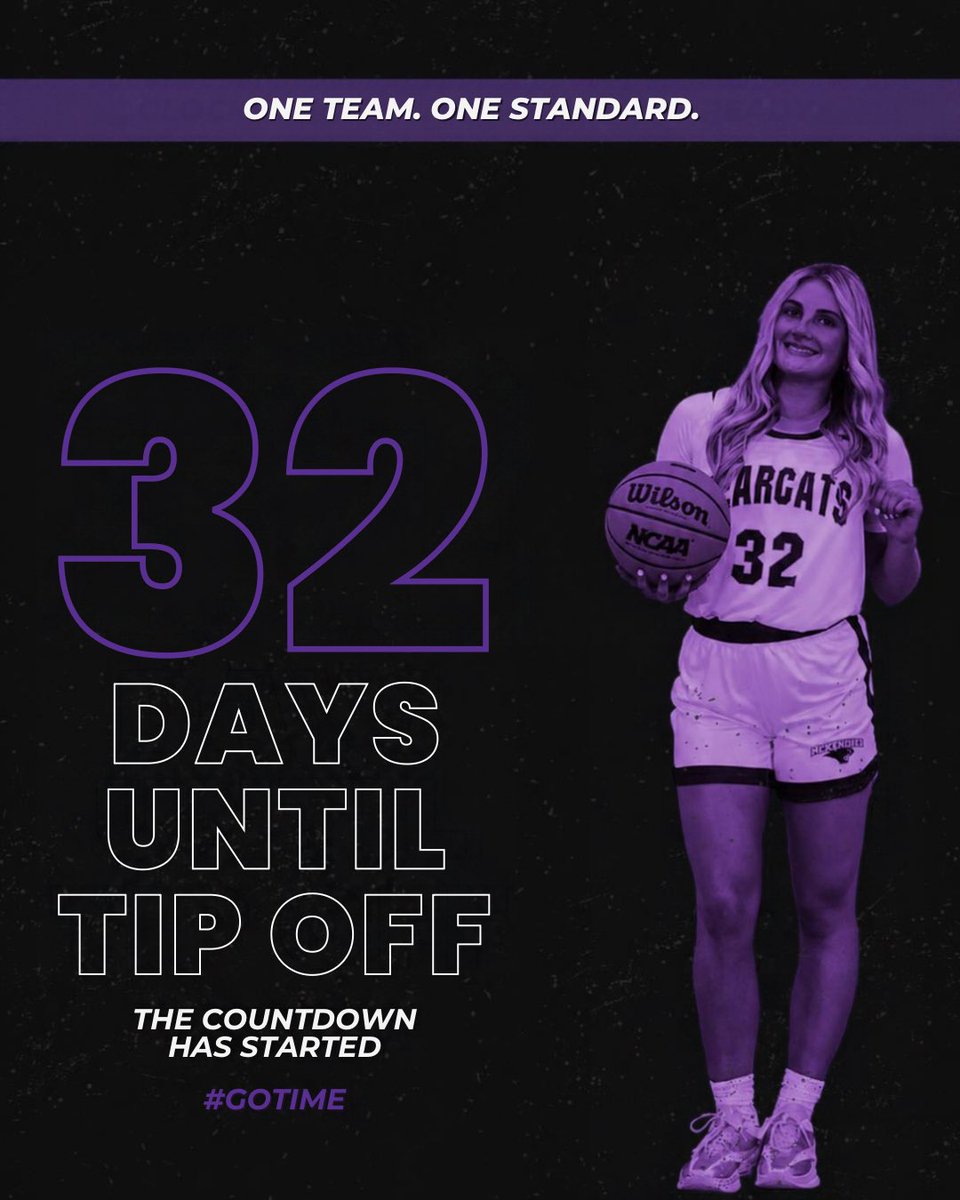 McKendreeWBB's tweet photo. Clock is ticking👀⏰🐾 https://t.co/Z2KPtf80aw