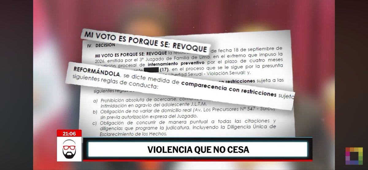 yamilestefani's tweet photo. ESTE SEÑOR EDGAR GILBERTO PADILLA. ES JUEZ BOTO EN REVOCAR EL INTERNAMIENTO PREVENTIVO. QUE HORROR!!! @FiscaliaPeru  ES UNA ASCO !!! Cuanto le están pagando!!!! Q LO INVESTIGUEN https://t.co/oQSHuVbXAw