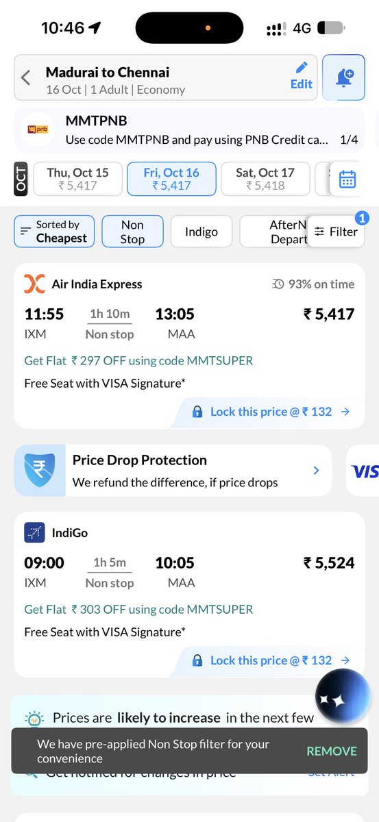 drhakkim's tweet photo. போட்டியே ரெண்டு பேருக்குத்தான்! ✈️🚌

Omni Bus Operators vs Airline Service Providers!

மதுரை–சென்னை ரூட்டில் 
விமான டிக்கெட் ₹5417
Volvo Luxury Bus டிக்கெட் ₹5500

விமான நிறுவனங்களுக்கே டஃப் கொடுக்கும் ஆம்னி பஸ் கட்டணம்!

இதே நிலை நீடித்தால் பஸ்ஸில் போகவும் Boarding Pass கேட்பாங்க போல! 😂

#OmniBus #Airlines #TamilNadu #redBus