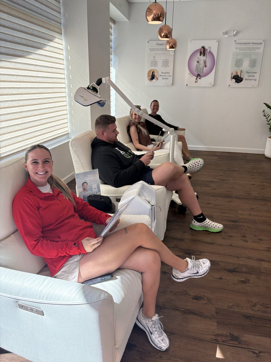 T3Performance1's tweet photo. Some of our coaches gaining Recovery knowledge with T3 partner, Degree Wellness in Avon. https://t.co/6oK2pqCq9J
