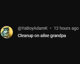 berdyaboi's tweet photo. awesome comment i received. not sure what it means but it made me smile https://t.co/FOGLeXRWfb