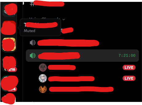 RRedmondPanda's tweet photo. @discord I no longer see if people are in voice channels, when hovering over the respective servers?? was this removed?? I literally updated my client, reinstalled discord and its still gone. if this is removed, that's incredibly stupid https://t.co/HP9R78ULKR