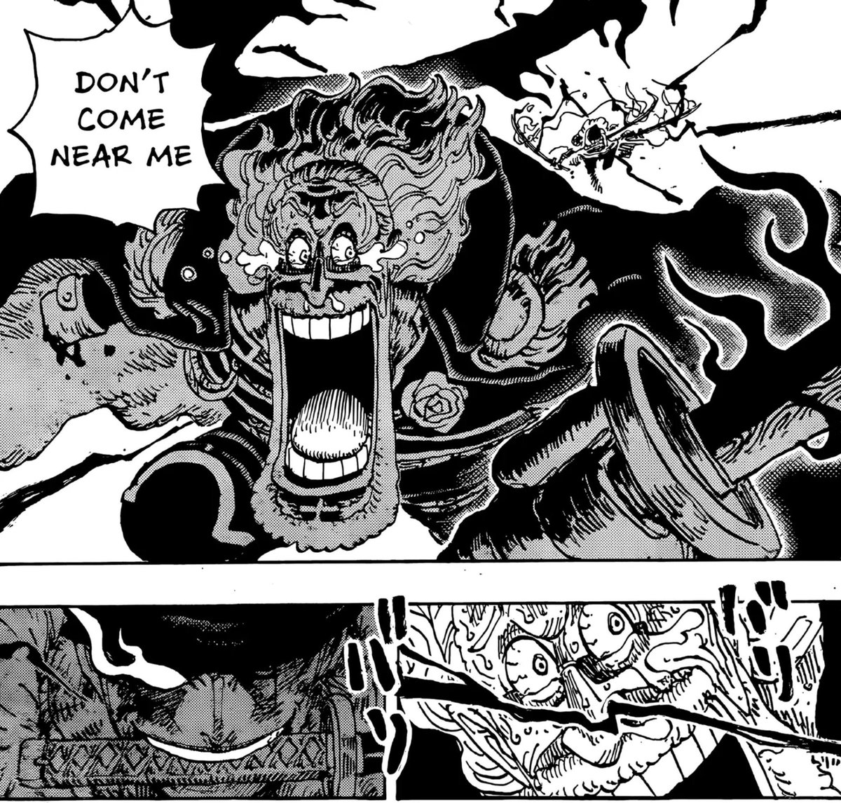 Aniix9099's tweet photo. #ONEPIECE1195 #ZORO

Blame Oda, not me. 😹 I’m not the one making Zoro pull off all this Yonko level shit every chapter https://t.co/xkyY33IORt