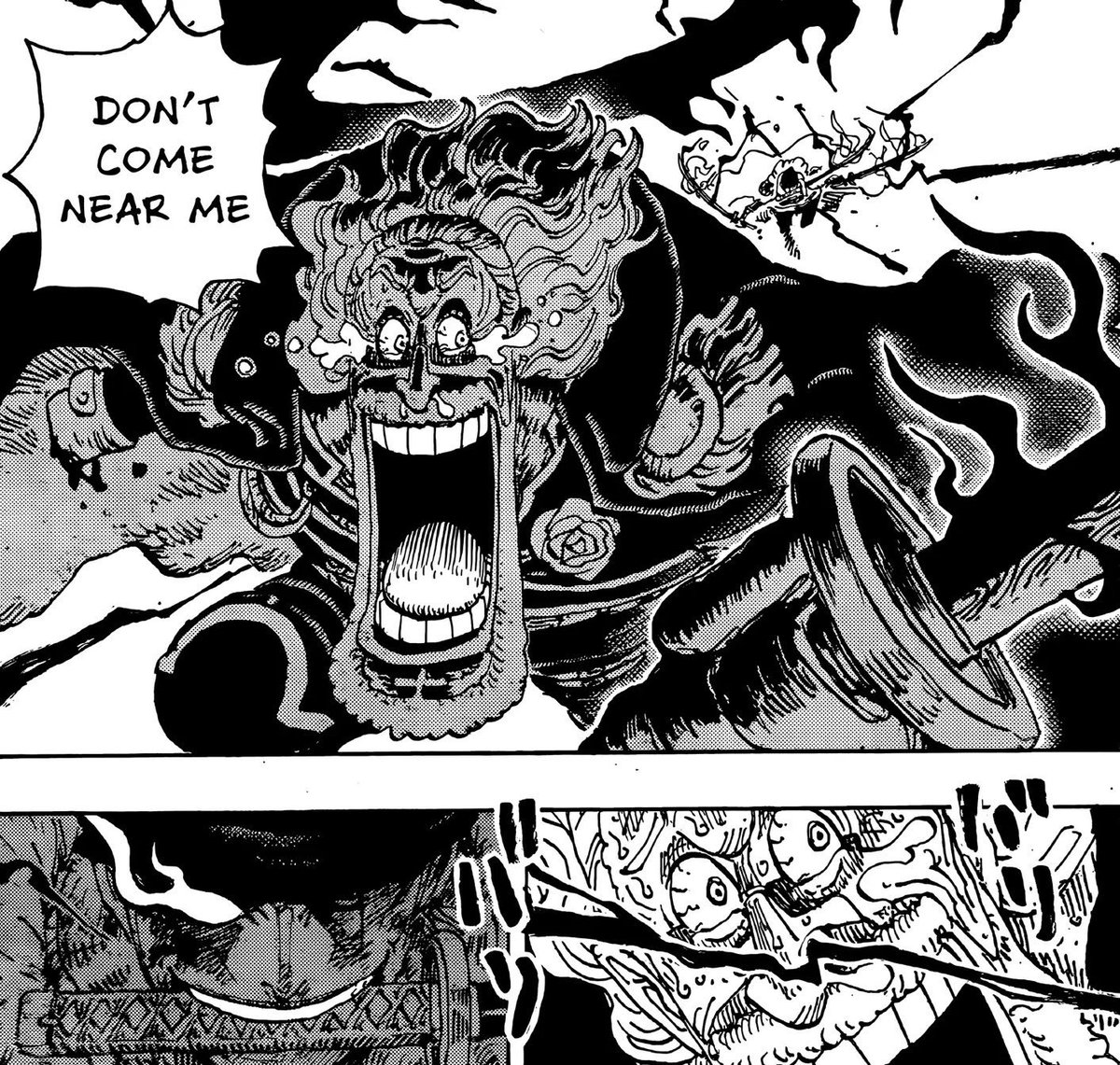 X_VIR3's tweet photo. This is called portrayal 

Authors intent is so obvious 
#ONEPIECE1195 https://t.co/maSoBz907h