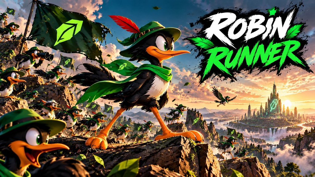 Nexiiweb's tweet photo. 🐦🔥 ROBIN RUNNER IS GOING LIVE

THE $RBR LAUNCH IS HERE.

⏰ 1 PM CDT | 6 PM UTC
🪙 Ticker: $RBR

The flock is ready.
The countdown is over.

CA DROPS IN THE COMMUNITY FIRST.

🐦 LET IT RUN. https://t.co/bDlY36ABrs