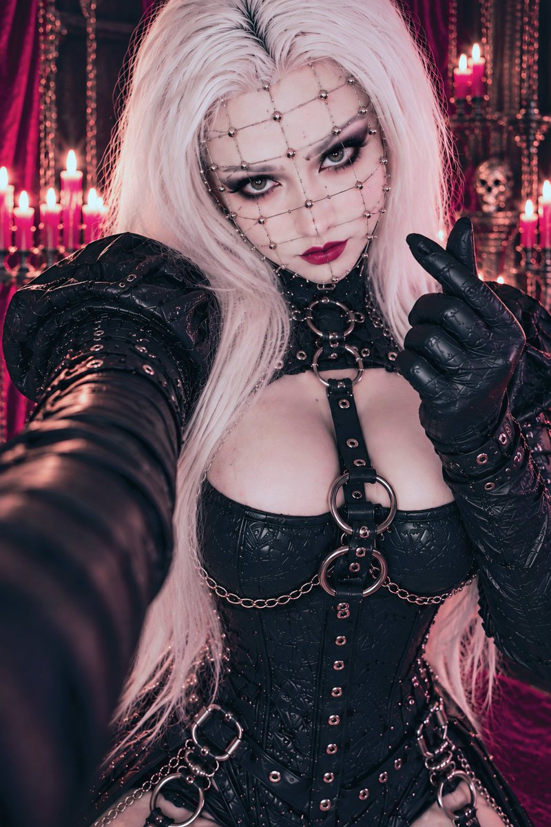 KatriannaNox's tweet photo. Female version of Pinhead from Hellraiser
๐๏ธ๐คYou were taught to fear the shadows, but you were never warned that the abyss might be the only place where you would feel understood.๐๐
#hellraiser #hellraiserrevival #pinhead #halloweencostume #darkaesthetic #IAcosplayer https://t.co/QNwVmrC6UA
