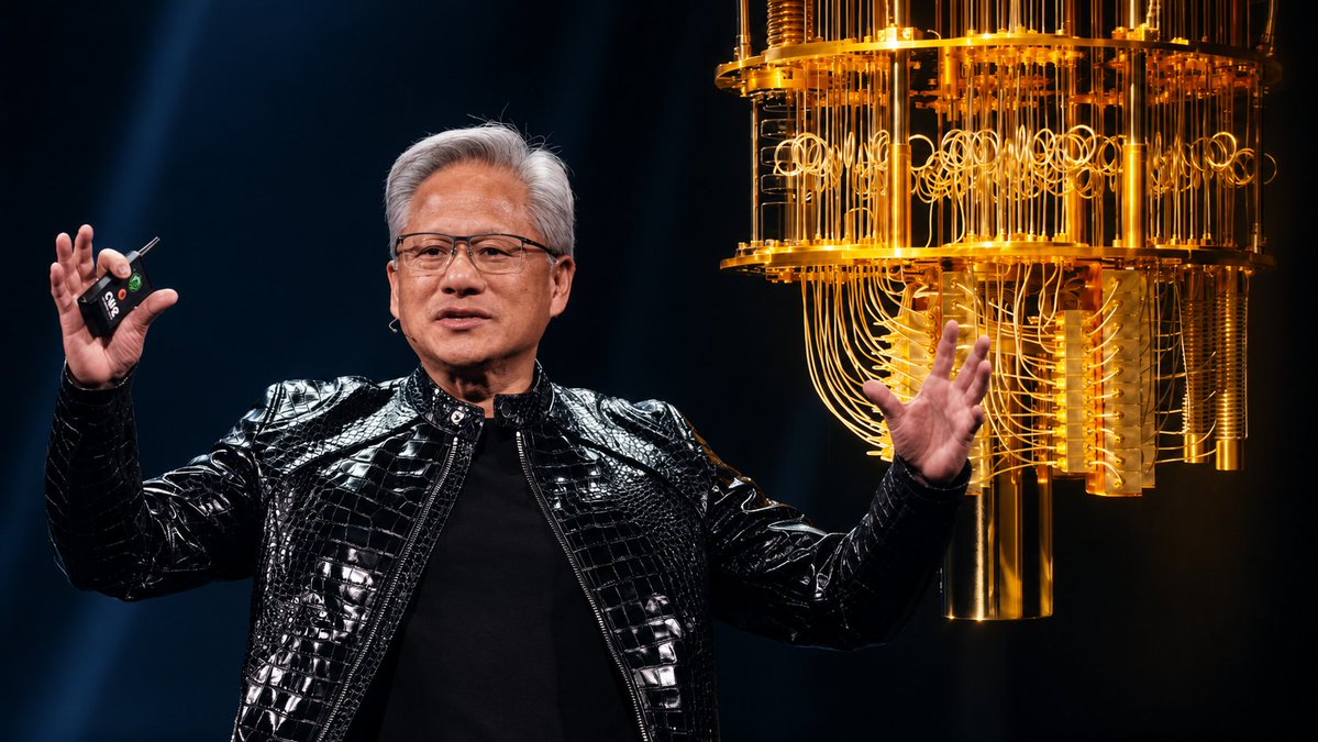 Qtumanalysis's tweet photo. NVIDIA JUST TOLD YOU WHERE TO INVEST NEXT.

QUANTUM IS THEIR FOCUS.

This morning Nvidia committed $1 billion to US science. Three priorities including, Quantum Computing, healthcare and energy.

Nvidia doesn’t build quantum computers, it built NVQLink, the plug that connects a quantum processor to Nvidia GPUs. Every quantum computer that wants to run error correction at speed goes through it.

Here's who to watch:

$IONQ: Trapped ions, named a DARPA finalist this week.

$INFQ: Neutral atoms, sqale processor runs on NVQLink.

$QNT. Quantinuum, runs its error correction decoder on Nvidia chips.

Last January Jensen said quantum was 15 to 30 years out and the whole sector crashed. Today he’s funding it with the White House.

Follow the money.

$INFQ $IONQ $QNT