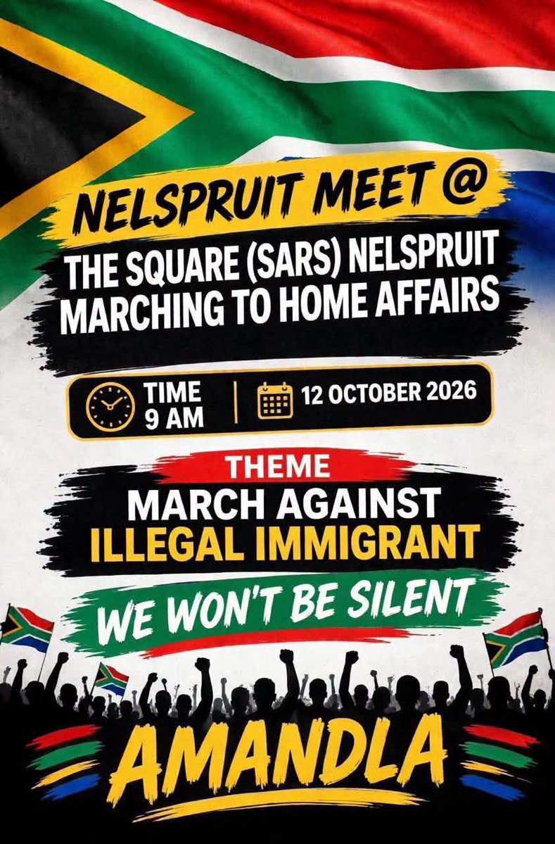 oddettem's tweet photo. NELSPRUIT!! LET’S GO!!! https://t.co/8yEXPZg4dR