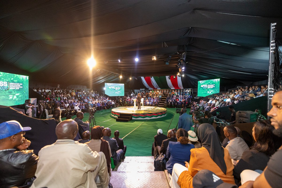 HonJNyakundi's tweet photo. Presidential Town Hall at the Agriculture &amp; Food Security Summit at Jamhuri Park Showground, Nairobi led by President William Ruto. https://t.co/FCQGHgxlTw