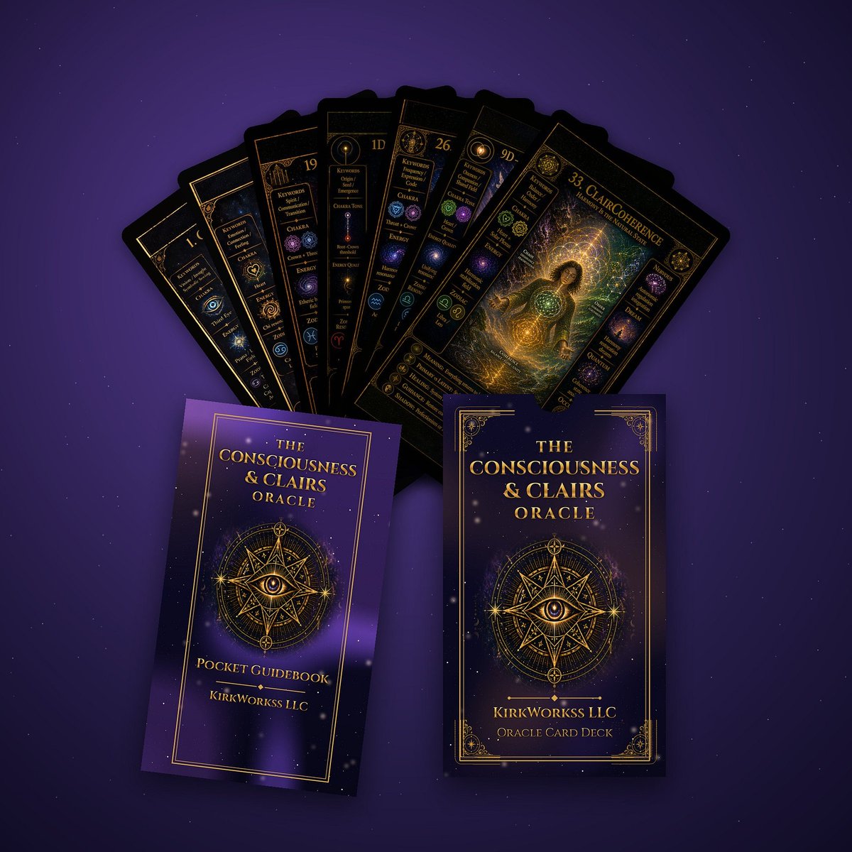 kirkworkssllc's tweet photo. Tribeโฆ pull the card, then journal what came through. ๐ฎ๐
The Consciousness & Clairs Oracle ($100, pre-order) + Shadow Work & Synchronicity Journal ($28), from the KirkWorkss LLC shop. ๐ค
https://t.co/22jSknaEeq
https://t.co/Dpg16T360A
#KirkWorkssLLC #OracleCards https://t.co/v7DvUFsVVL