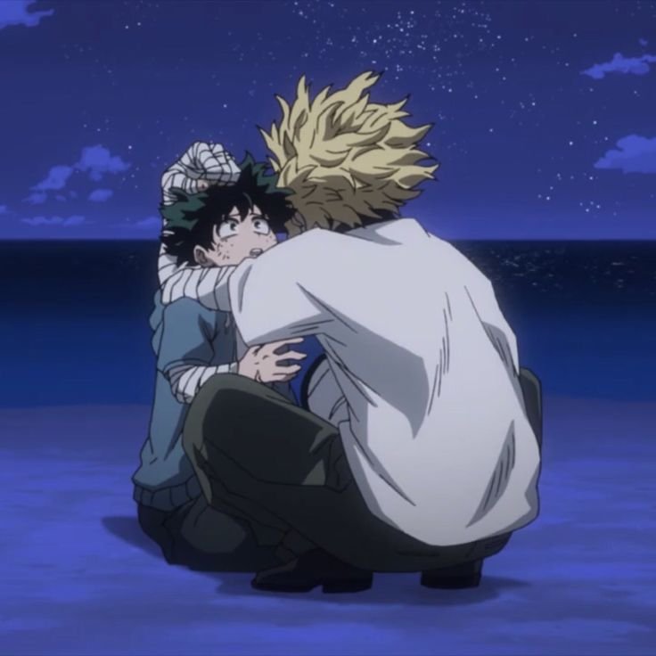 iizuukum's tweet photo. All-Might was Izuku's biogical dad all along everyone give a formal apology to shoto todoroki he just was ahead of his time https://t.co/qwOcrziFWr