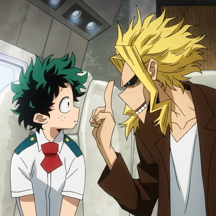 iizuukum's tweet photo. All-Might was Izuku's biogical dad all along everyone give a formal apology to shoto todoroki he just was ahead of his time https://t.co/qwOcrziFWr