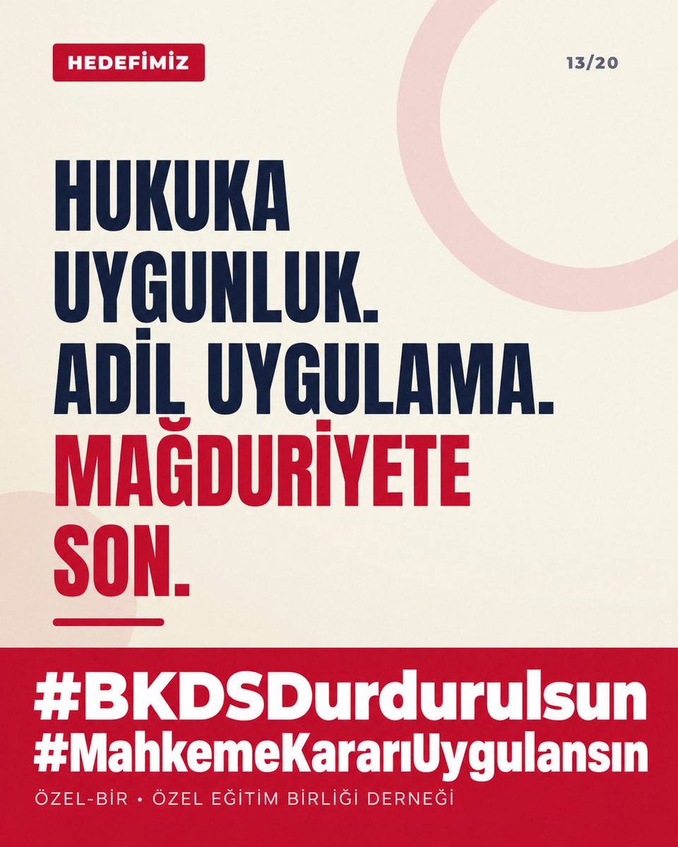 ozel_egitim's tweet photo. Yargı "dur" dedi. Uygulama durmadı.
Hukuk devletinde bir kararın uygulanması pazarlık konusu olamaz.
@tcmeb mahkeme kararını bekliyoruz. @tcbestepe @RTErdogan @abakingurlek @adalet_bakanlik 
#BKDSDurdurulsun #MahkemeKararıUygulansın https://t.co/zfC13w5bFI