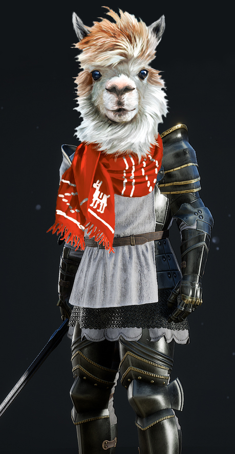 CyborgManticore's tweet photo. @Bagel_Fur Guess I'm late to the party. Well, here's a knight. https://t.co/57BKrBF5aI