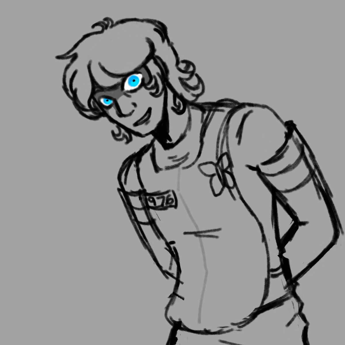 Deckard_Fan's tweet photo. "DO I KNOW YOU?" 

A sketch I'll finish later hopefully
#nqh #nqhdeckard #notquitehuman #notquitehumandeckard #jmwfilms https://t.co/WZvoBFgWTp