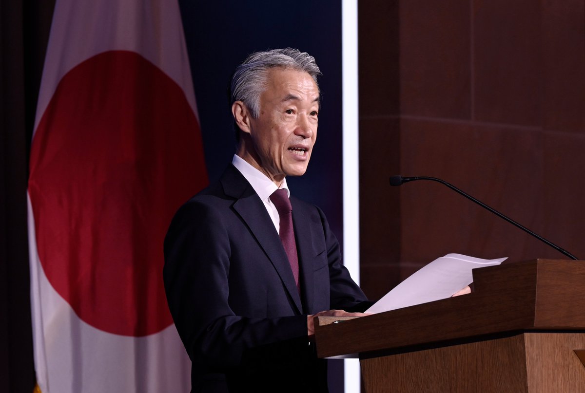 ChamberGlobal's tweet photo. We just wrapped the 63rd US-Japan Business Conference: two days of dialogue with top business and gov't leaders from 🇺🇸🇯🇵

As Japan's Prime Minister Sanae Takaichi said, "This conference has made tremendous contributions to the growth of economic relations between our countries." https://t.co/F5WySCpV8G