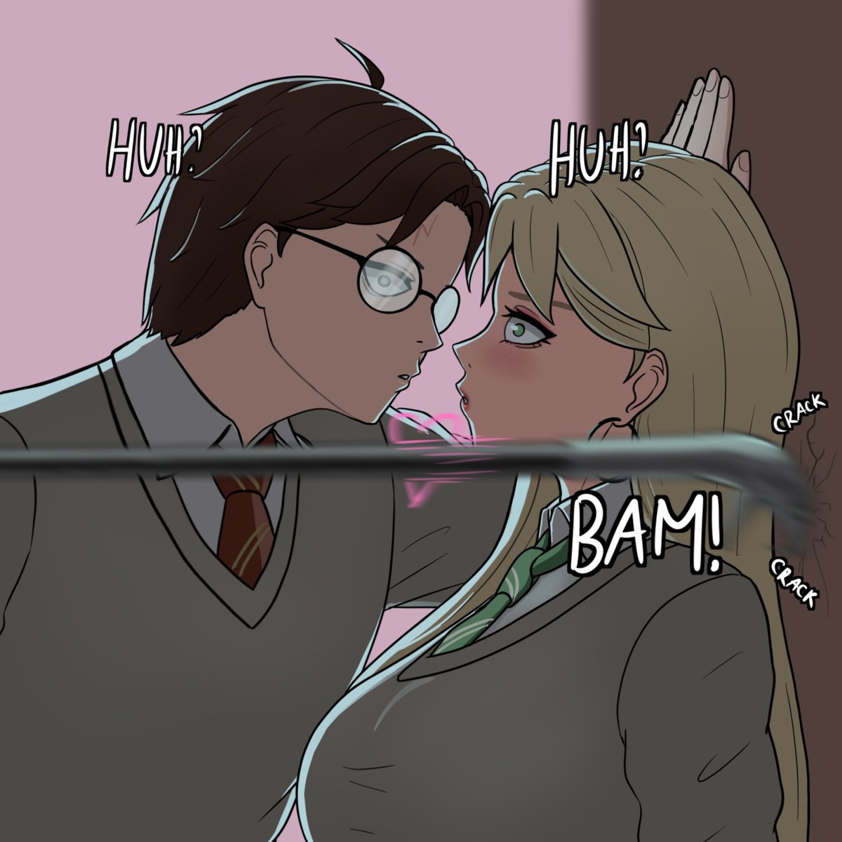 Paradox_9000's tweet photo. Malfoid x Potter Kabedon (cont. ) 💔😔
#Malfoid #Malfoy #HarryPotter https://t.co/VG5UILuVlH