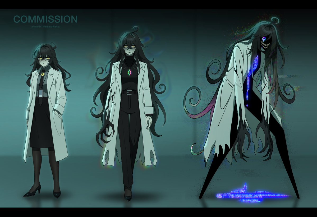 MeloniShvarts's tweet photo. New monster transformation 💿
#commissionㅤ https://t.co/yrjsF6ttuD